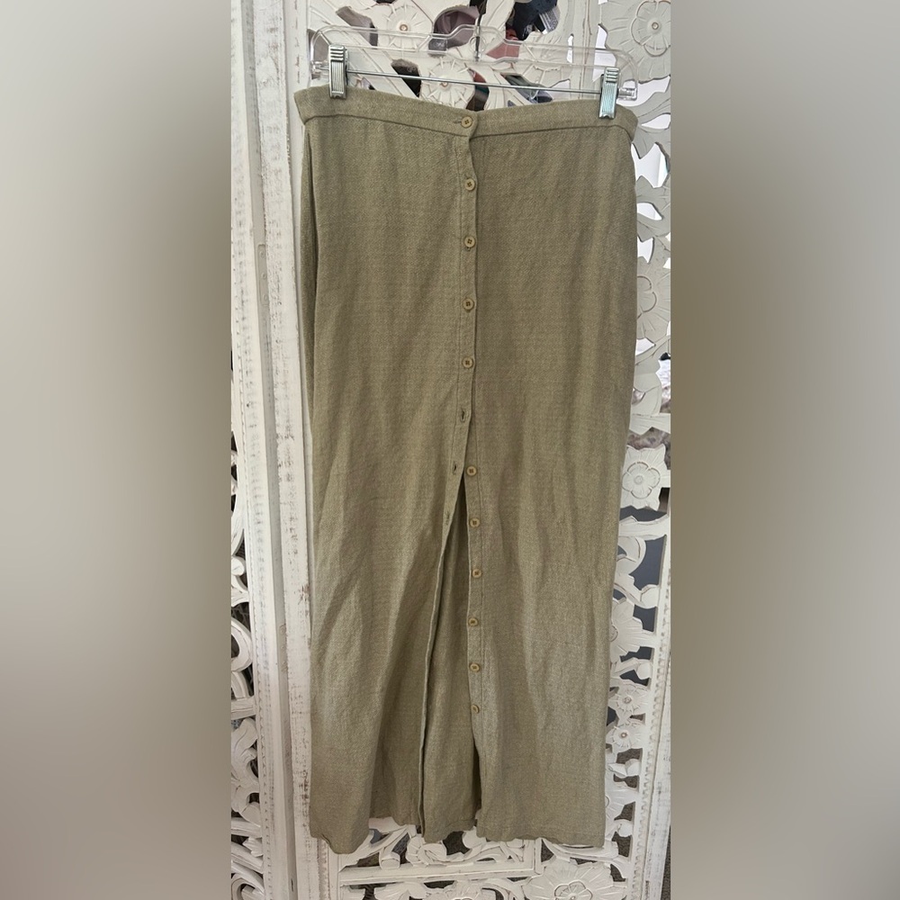 Eileen Fisher Sage Green Skirt